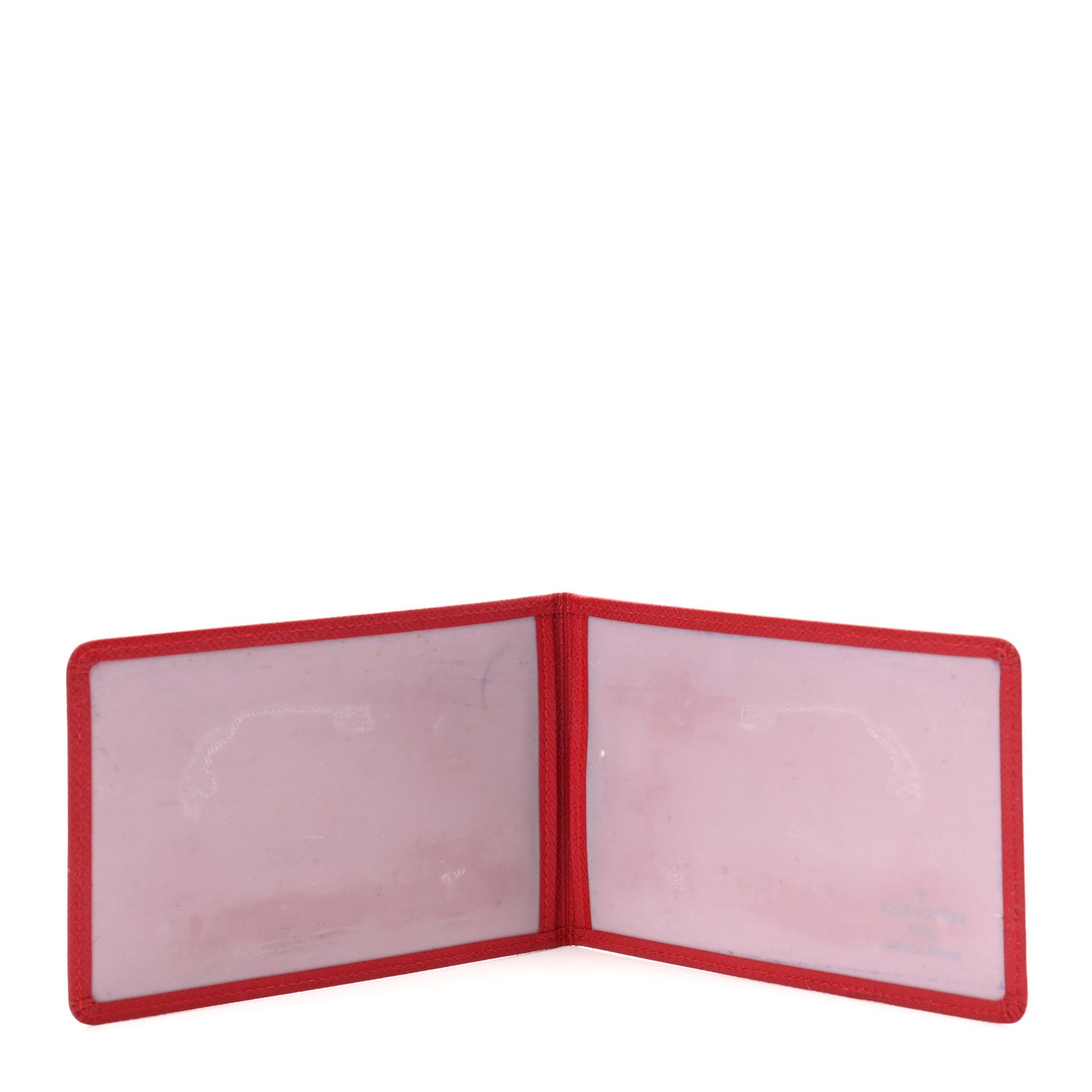 Taiga ID Card Holder Wallet Rouge