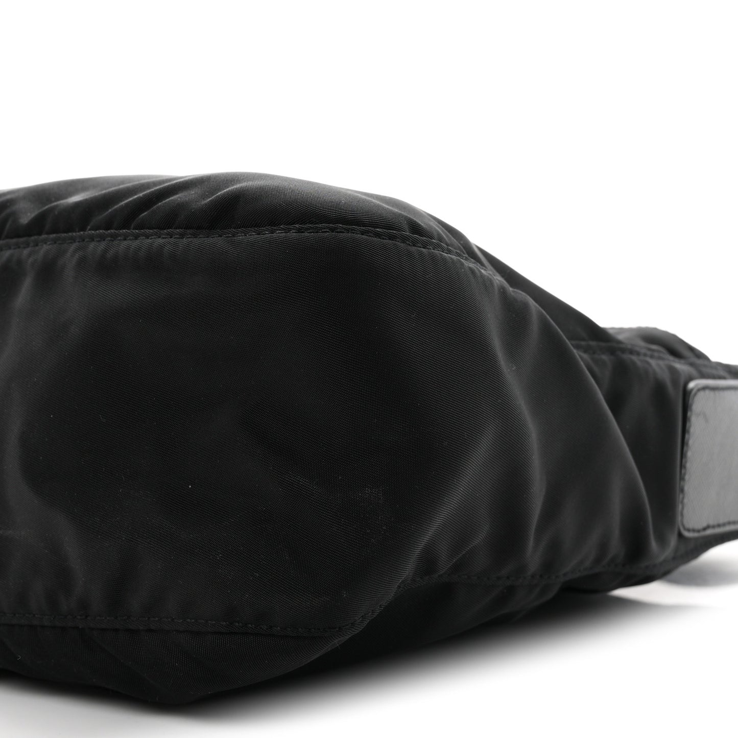 Nylon Vela Messenger Bag Black
