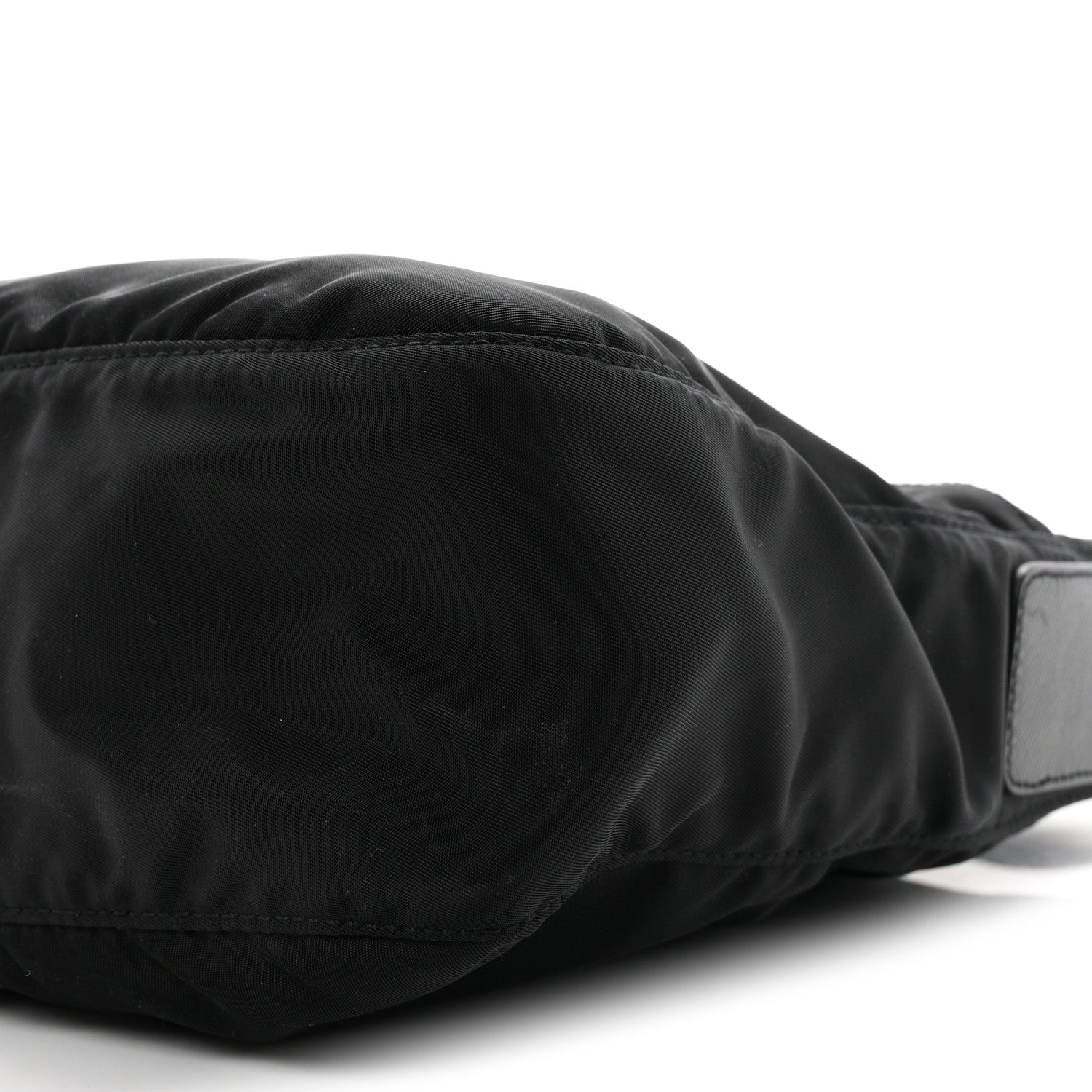 Prada Nylon Vela Messenger Bag Black 10 of 11
