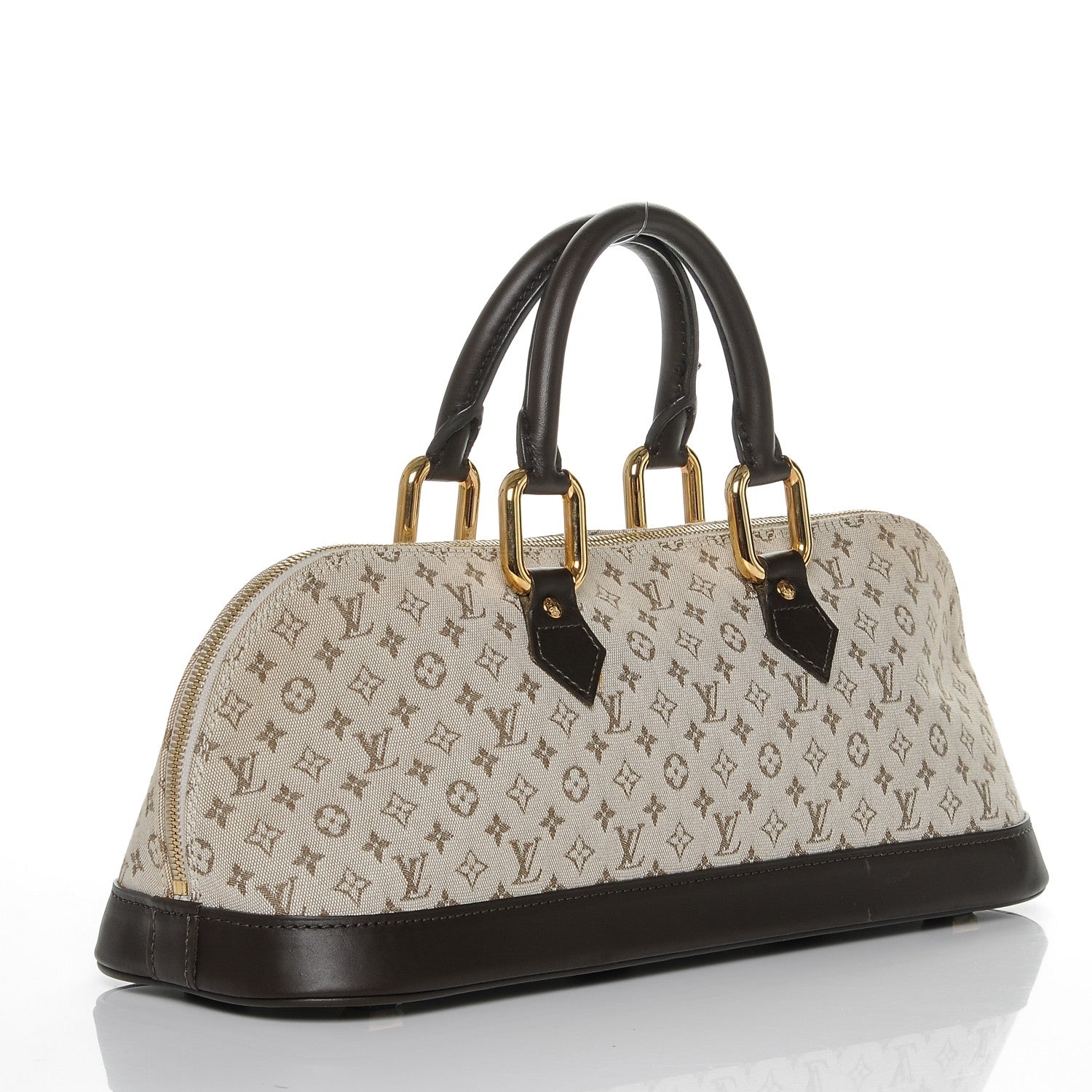 Louis Vuitton Mini Monogram Alma Long Kaki 3 of 6
