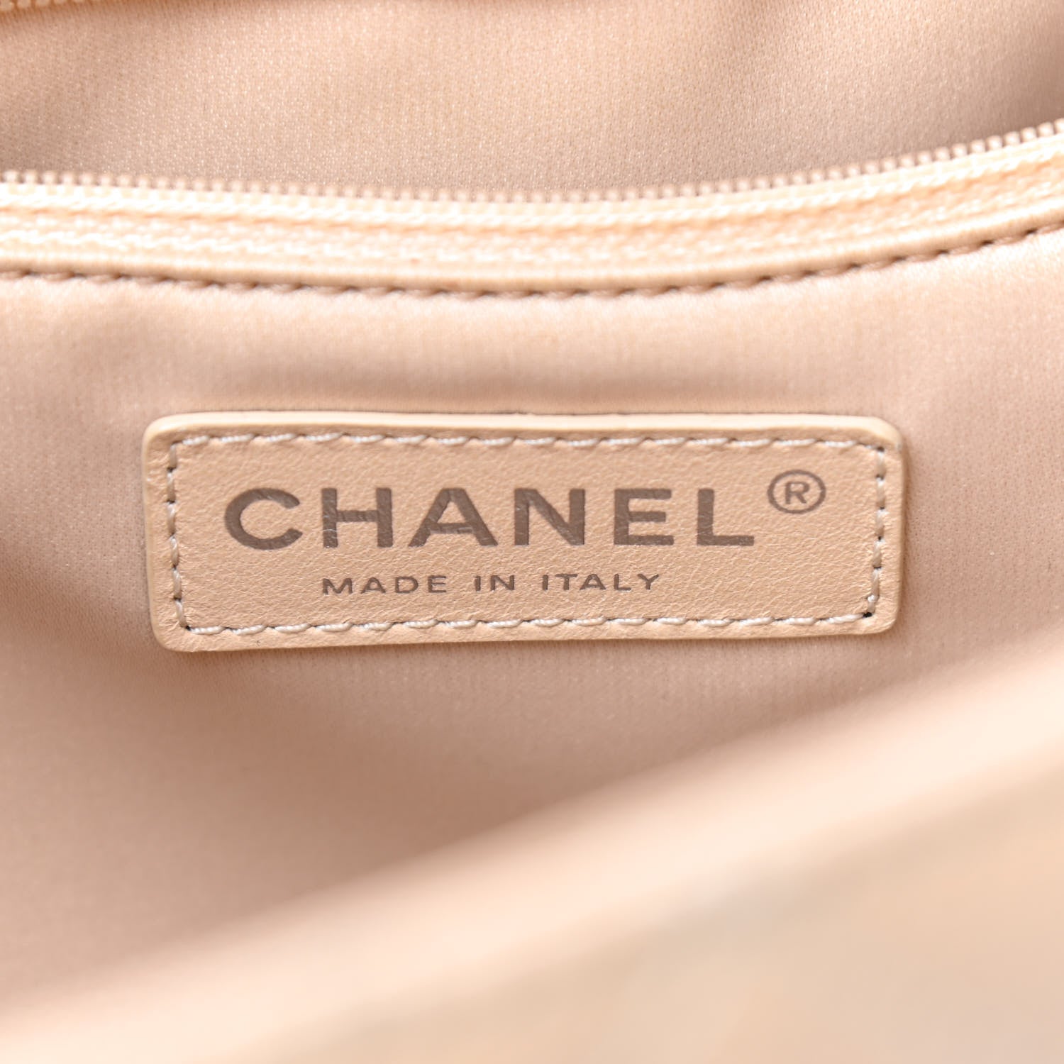Chanel Caviar Quilted Grand Shopping Tote GST Beige 8 of 12