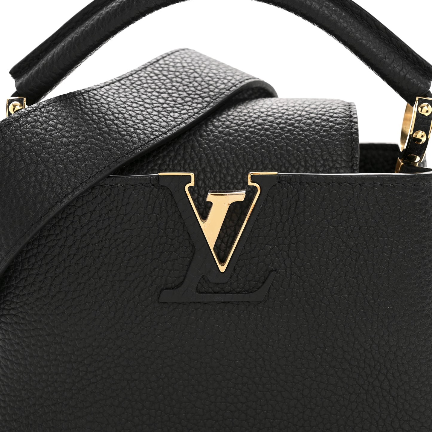 Taurillon Mini Capucines Black