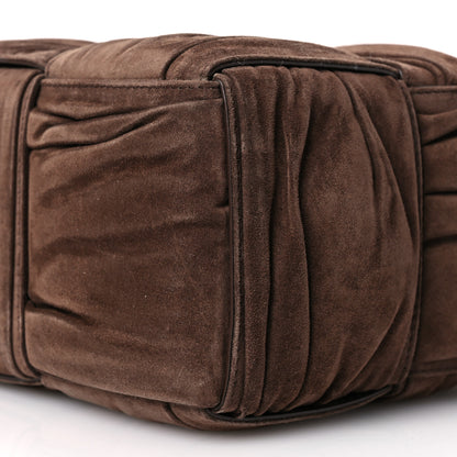 Bottega Veneta Suede Foulard Intrecciato Small Arco Tote Brownie 10 of 12