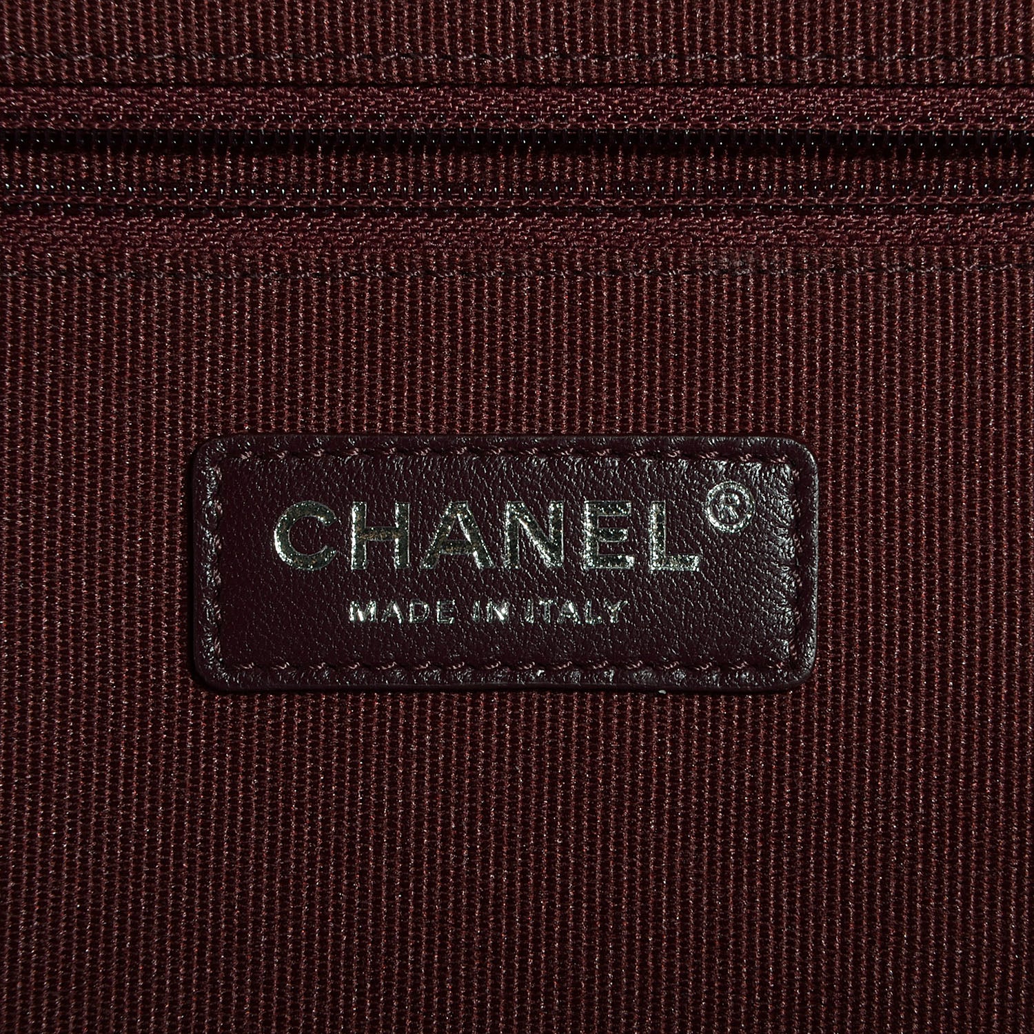 Chanel Vinyl Calfskin Quilted Trolley Rolling Luggage Black 6 of 8
