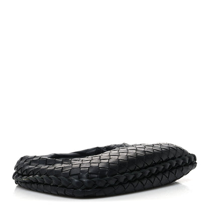 Bottega Veneta Nappa Intrecciato Pleated Mini Veneta Hobo Black 4 of 12
