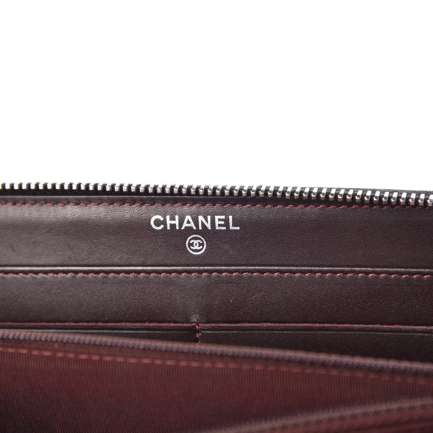 Caviar Quilted Large Gusset Zip Around Wallet Black