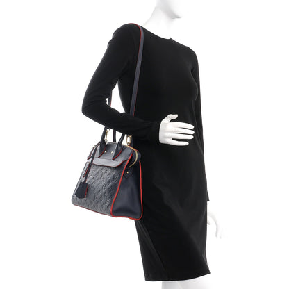 Louis Vuitton Empreinte Pont Neuf MM Marine Rouge 2 of 8