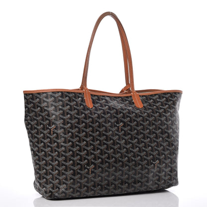 Goyard Goyardine Saint Louis PM Black Gold 4 of 17