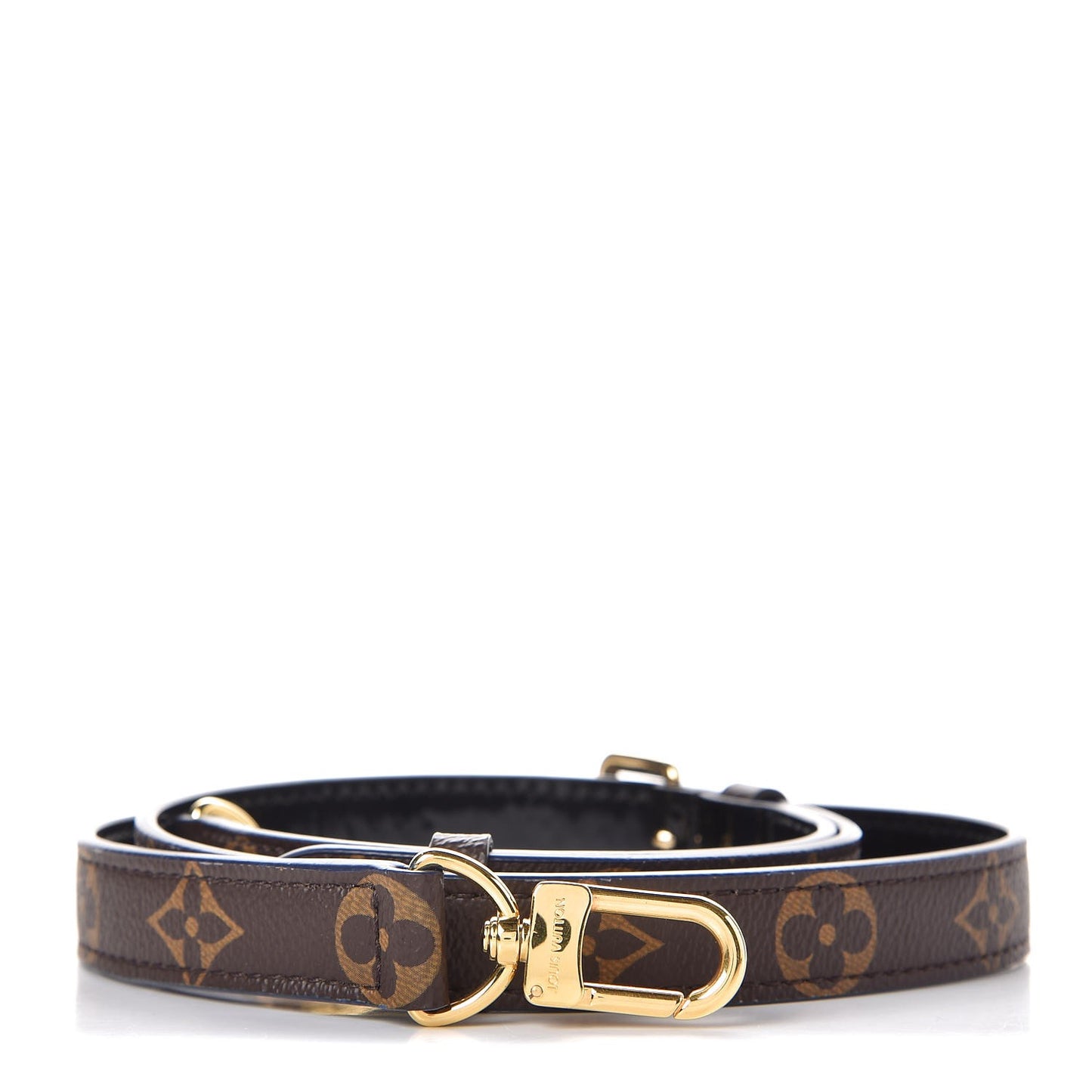 Patent Monogram Cherrywood Adjustable Strap Black