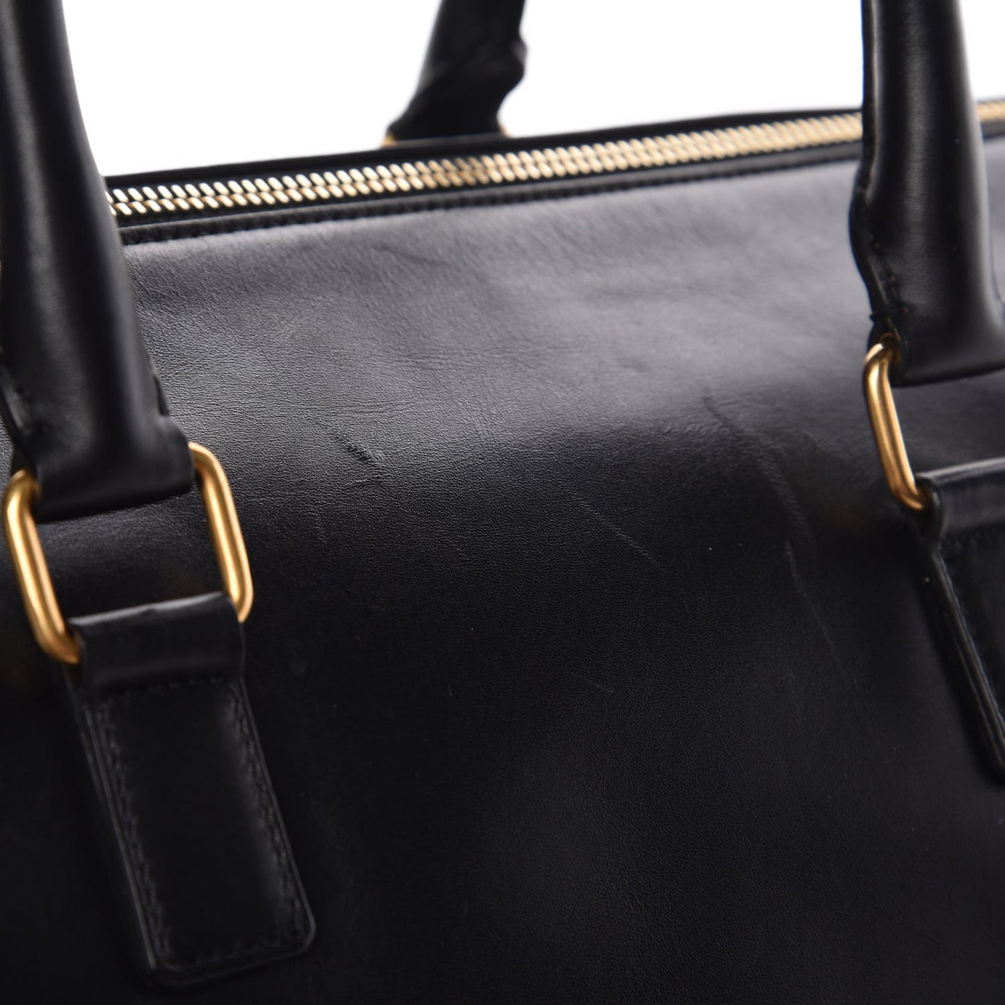 Calfskin Classic Duffle 12 Black