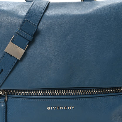 Givenchy Calfskin Small Pandora Pure Flap Bag Blue 8 of 10
