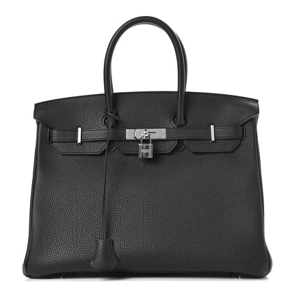 Hermes Togo Birkin 35 Black 1 of 34