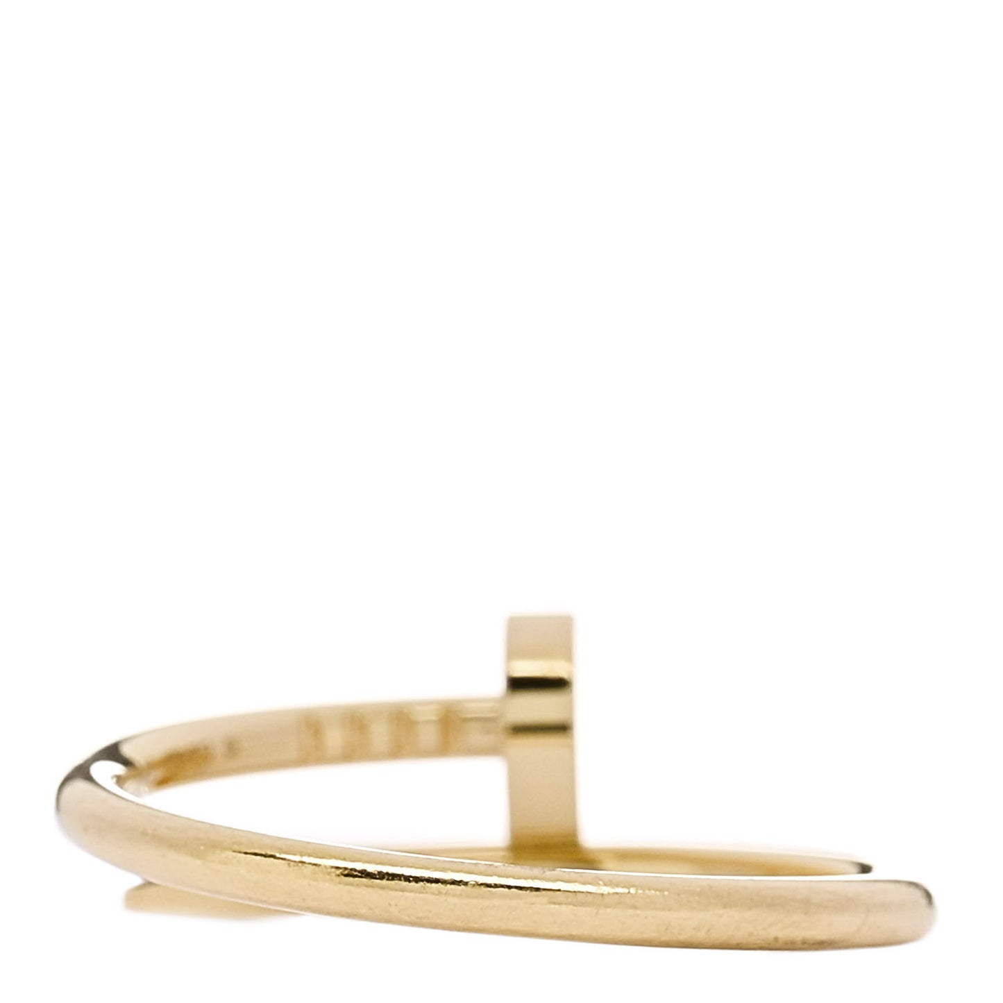 18K Yellow Gold Small Juste Un Clou Ring 57 8