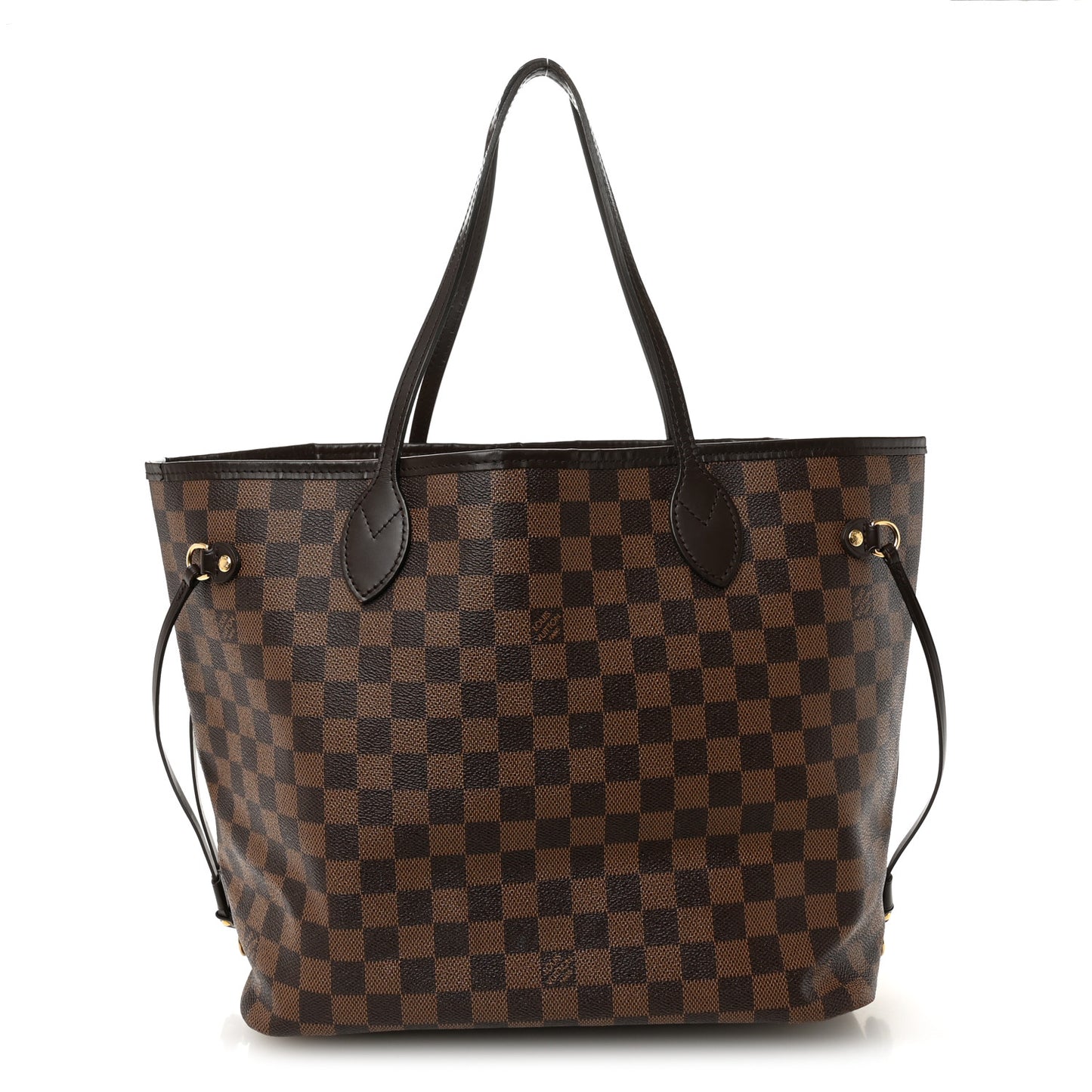 Damier Ebene Neo Neverfull MM Rose Ballerine