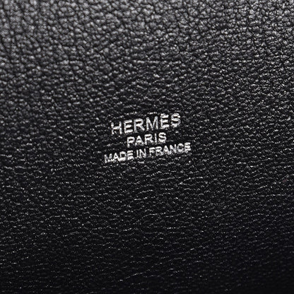 Hermes Taurillon Clemence Jypsiere 28 Black 6 of 7