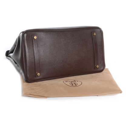 Hermes Courchevel Birkin 35 Chocolate 4 of 8