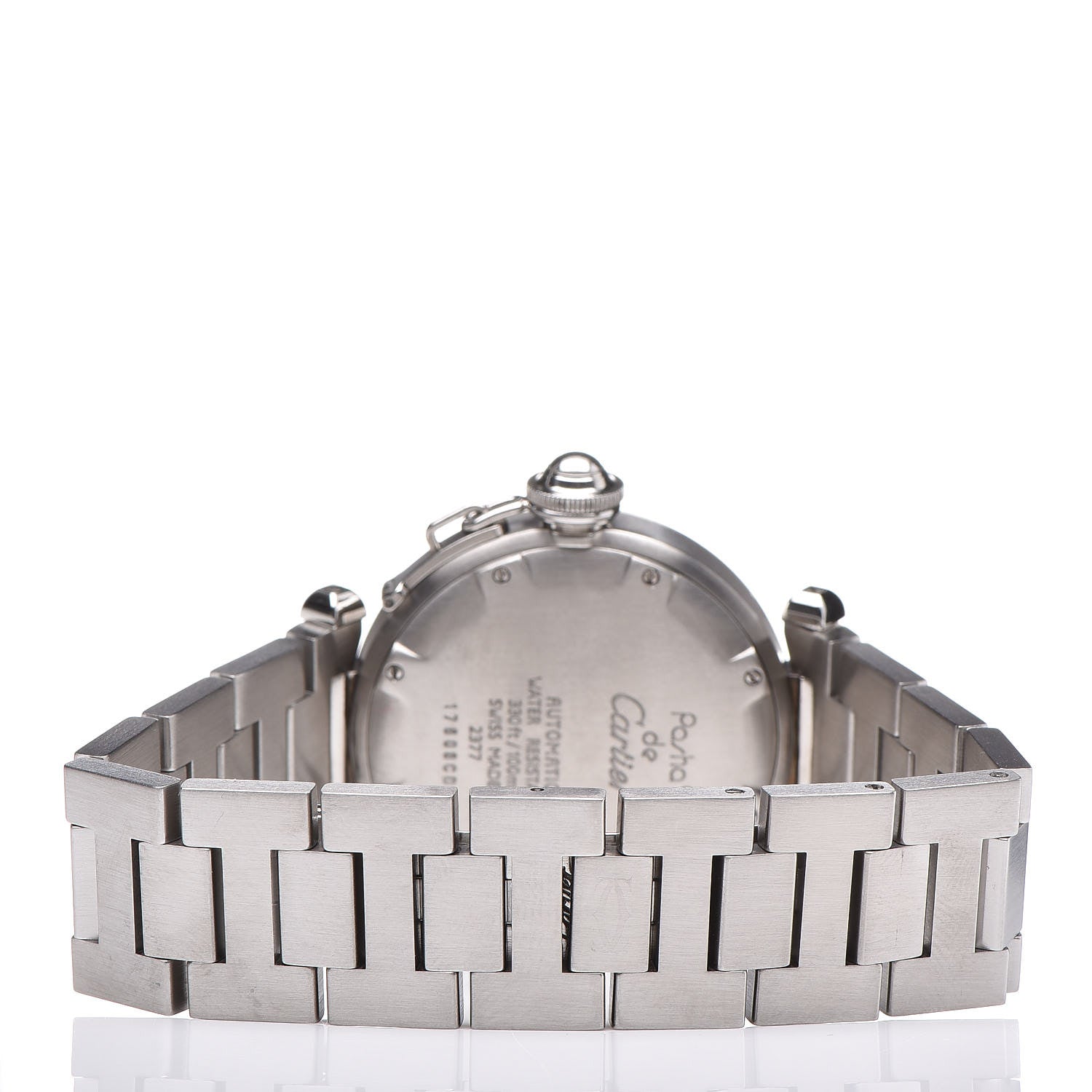 Cartier Stainless Steel 35mm Pasha GMT Automatic Watch 4 of 6
