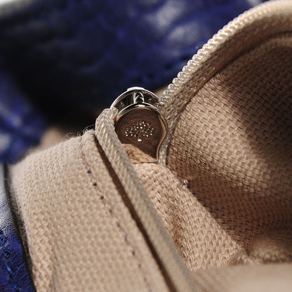 Mulberry Shrunken Calfskin Medium Alexa Indigo 8 of 12