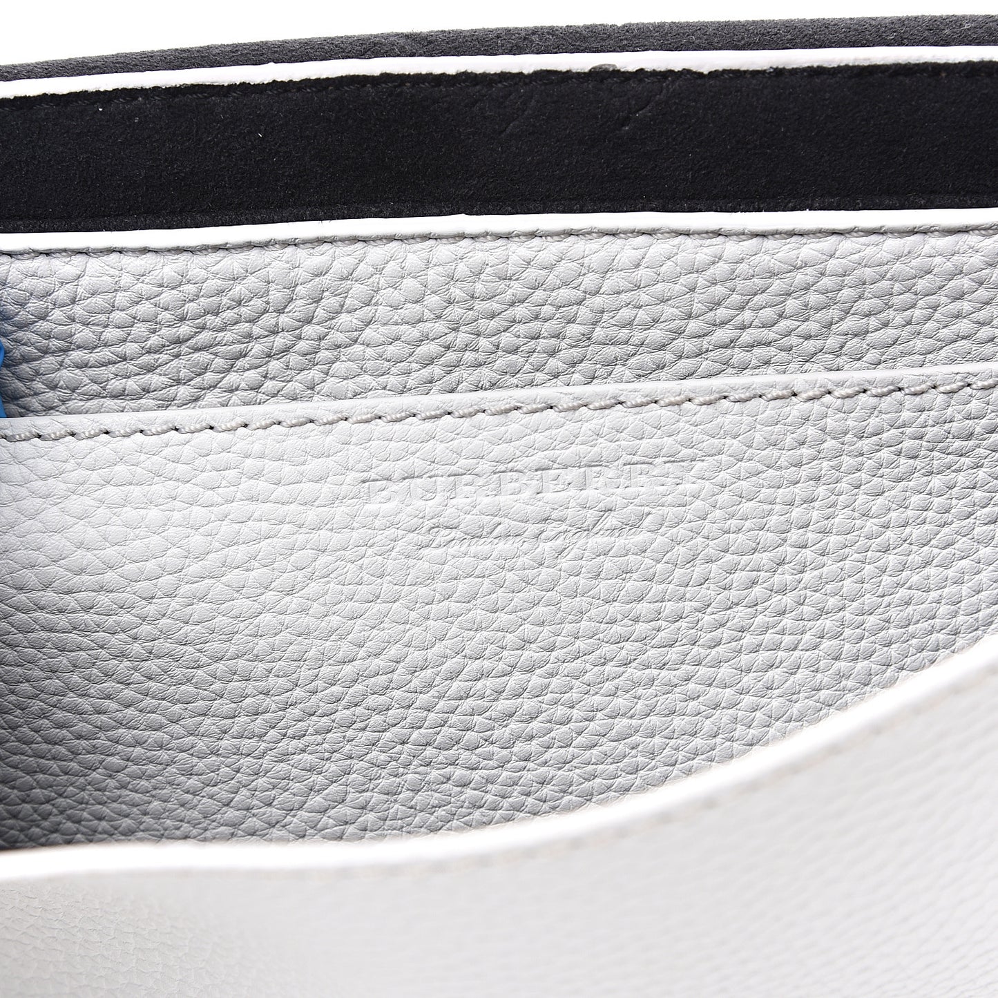 Soft Calfskin Small Burleigh Crossbody Bag Chalk White