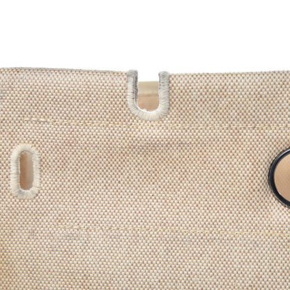 Hermes Toile Vache Calfskin Herbag 30 PM Black 22 of 26