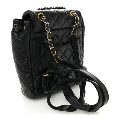 Chanel Calfskin Quilted Mini Urban Spirit Backpack Black 3 of 10