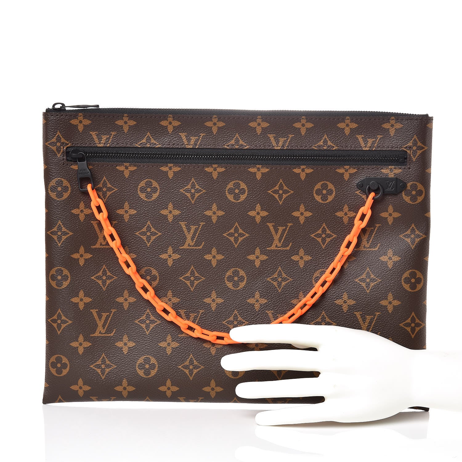 Louis Vuitton Monogram Solar Ray A4 Pouch 2 of 8
