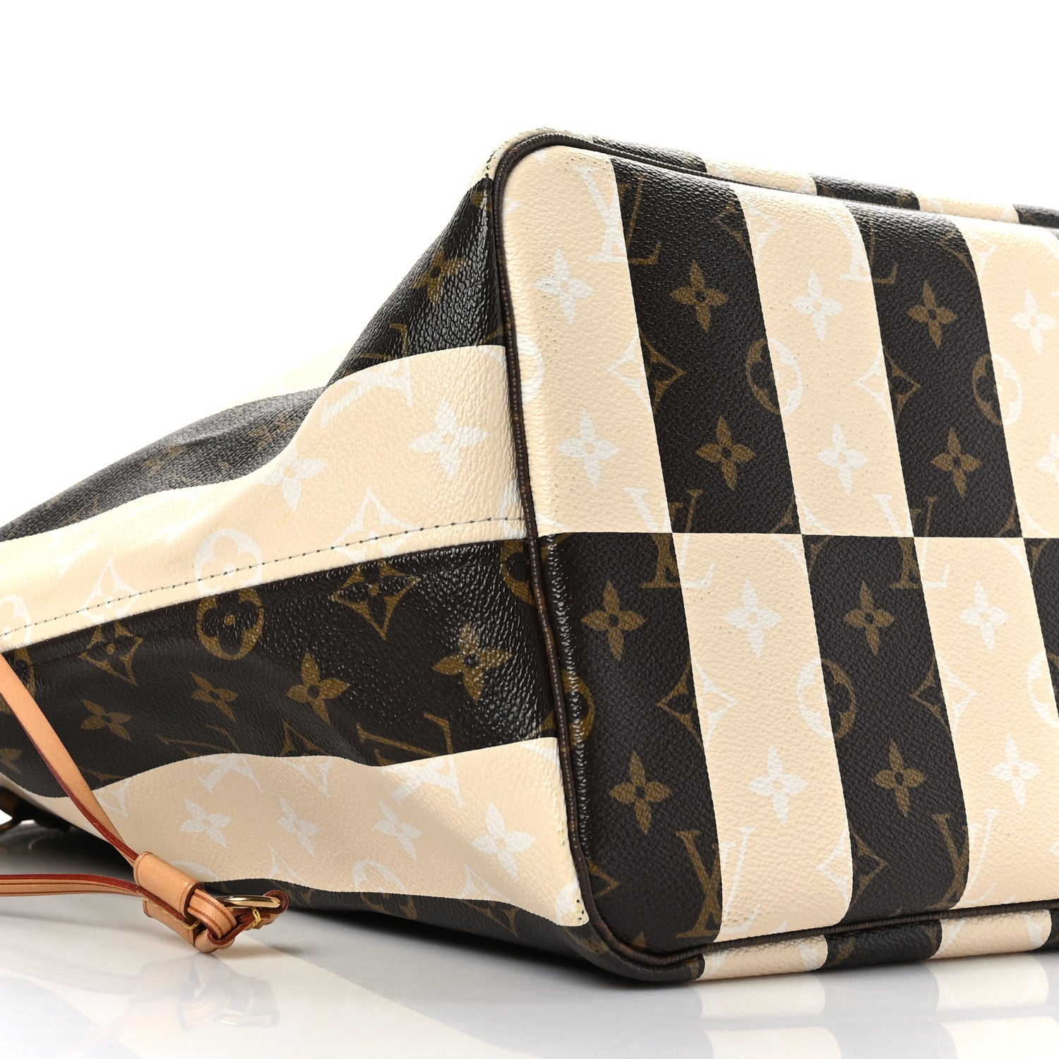 Louis Vuitton Monogram Rayures Neverfull GM 8 of 9