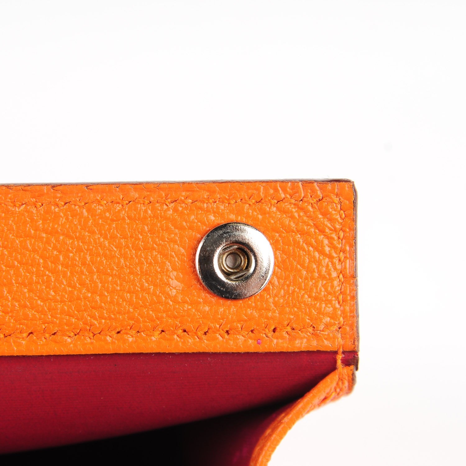 Hermes Chevre Mysore Karo GM Orange 10 of 10