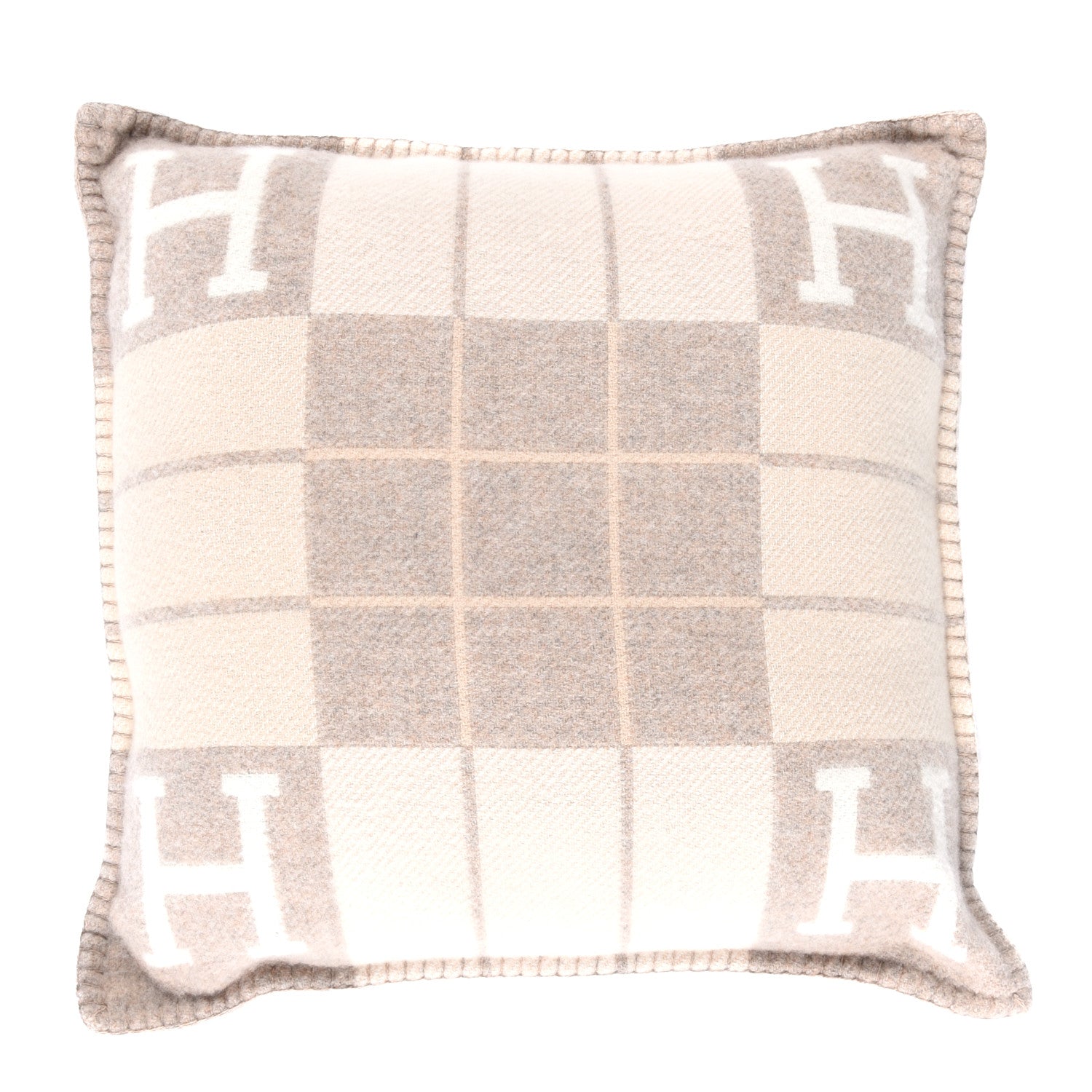 Hermes Wool Cashmere Avalon III Pillow PM Coco Camomille 2 of 3