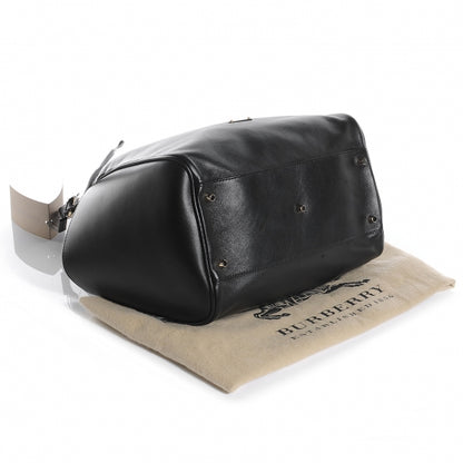 Burberry Lambskin Small Canterbury Tote Black 4 of 11