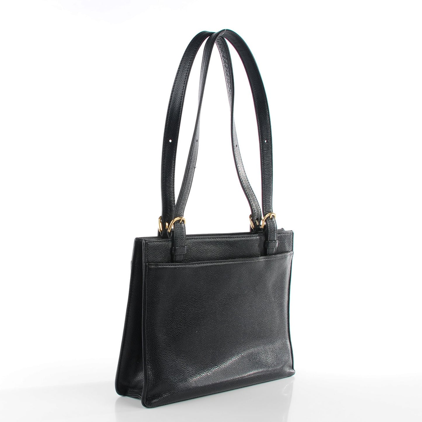 Caviar Shoulder Bag Black
