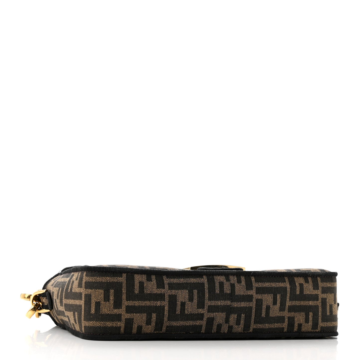 Fabric Jacquard FF 1974 Medium Baguette Tobacco Moro Black
