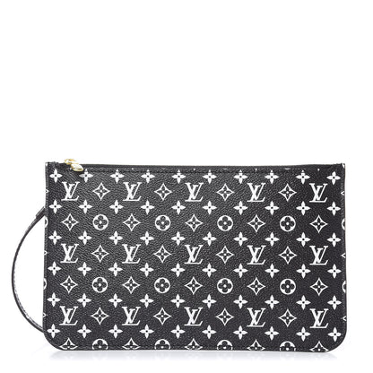 Louis Vuitton Monogram Giant Jungle Neverfull MM GM Pochette Black 1 of 6