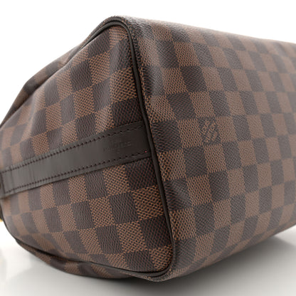 Louis Vuitton Damier Ebene Speedy Bandouliere 25 8 of 9