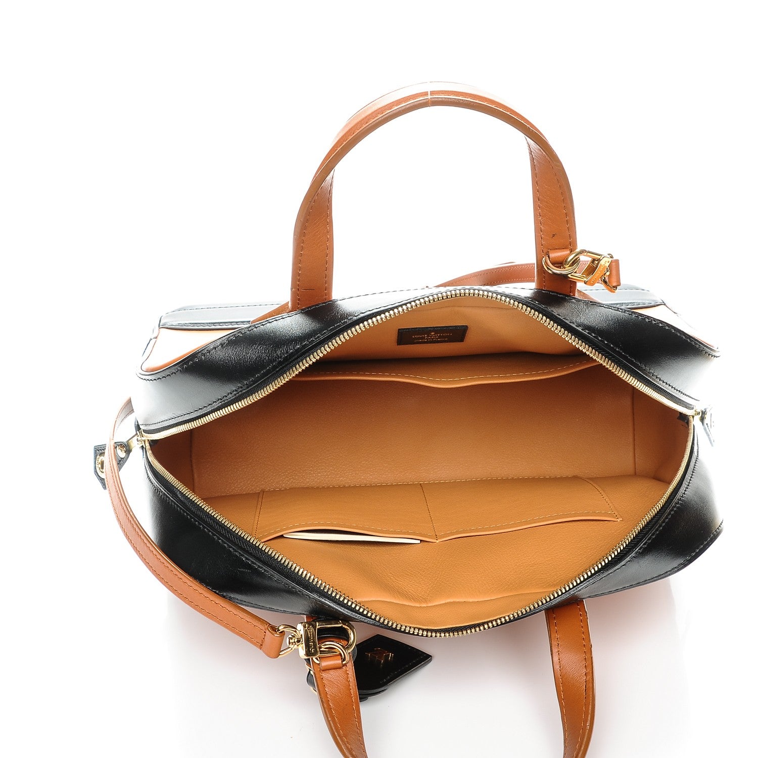 Louis Vuitton Box Calfskin Dora MM Tote Copper 5 of 7