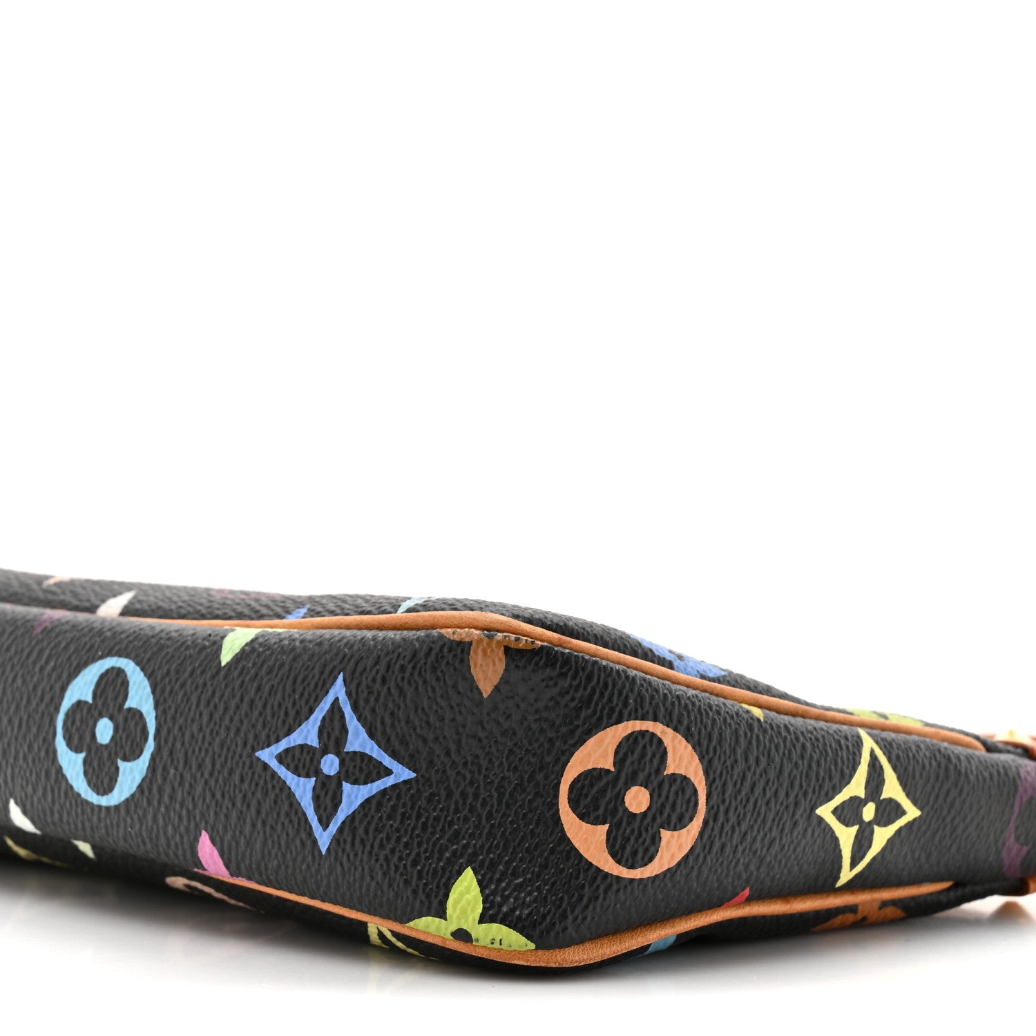 Louis Vuitton Monogram Multicolor Pochette Accessories Black 9 of 18