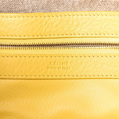 Celine Supple Calfskin Medium Horizontal Cabas Phantom Sun Yellow 7 of 12