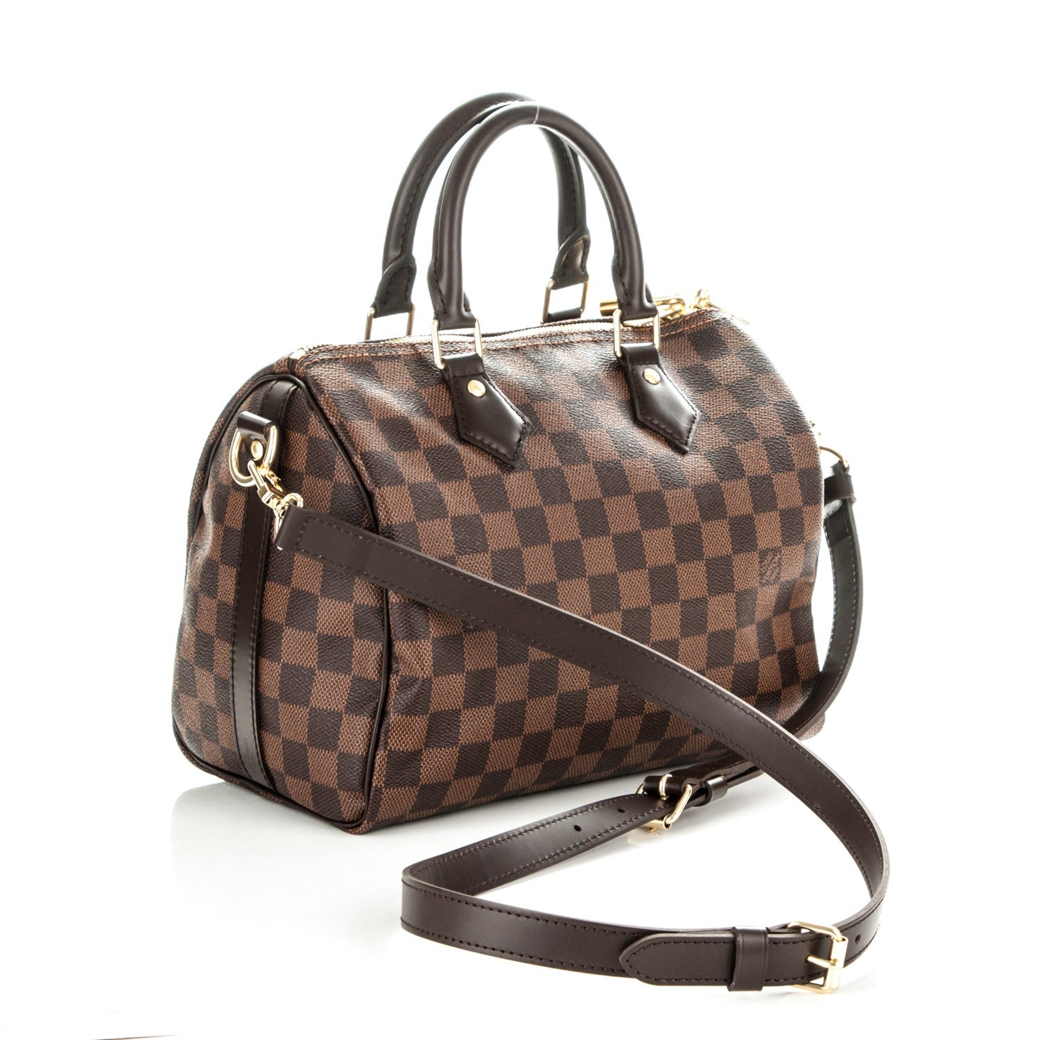 Louis Vuitton Damier Ebene Speedy Bandouliere 25 3 of 8