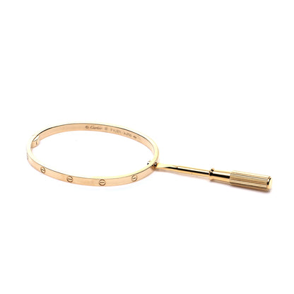 Cartier 18K Yellow Gold Small LOVE Bracelet 16 4 of 7