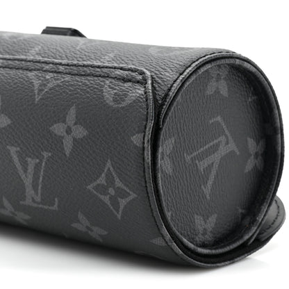 Louis Vuitton Monogram Eclipse 3 Watch Travel Case 8 of 10