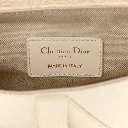 Christian Dior Oblique Mini Saddle Bag White 6 of 13