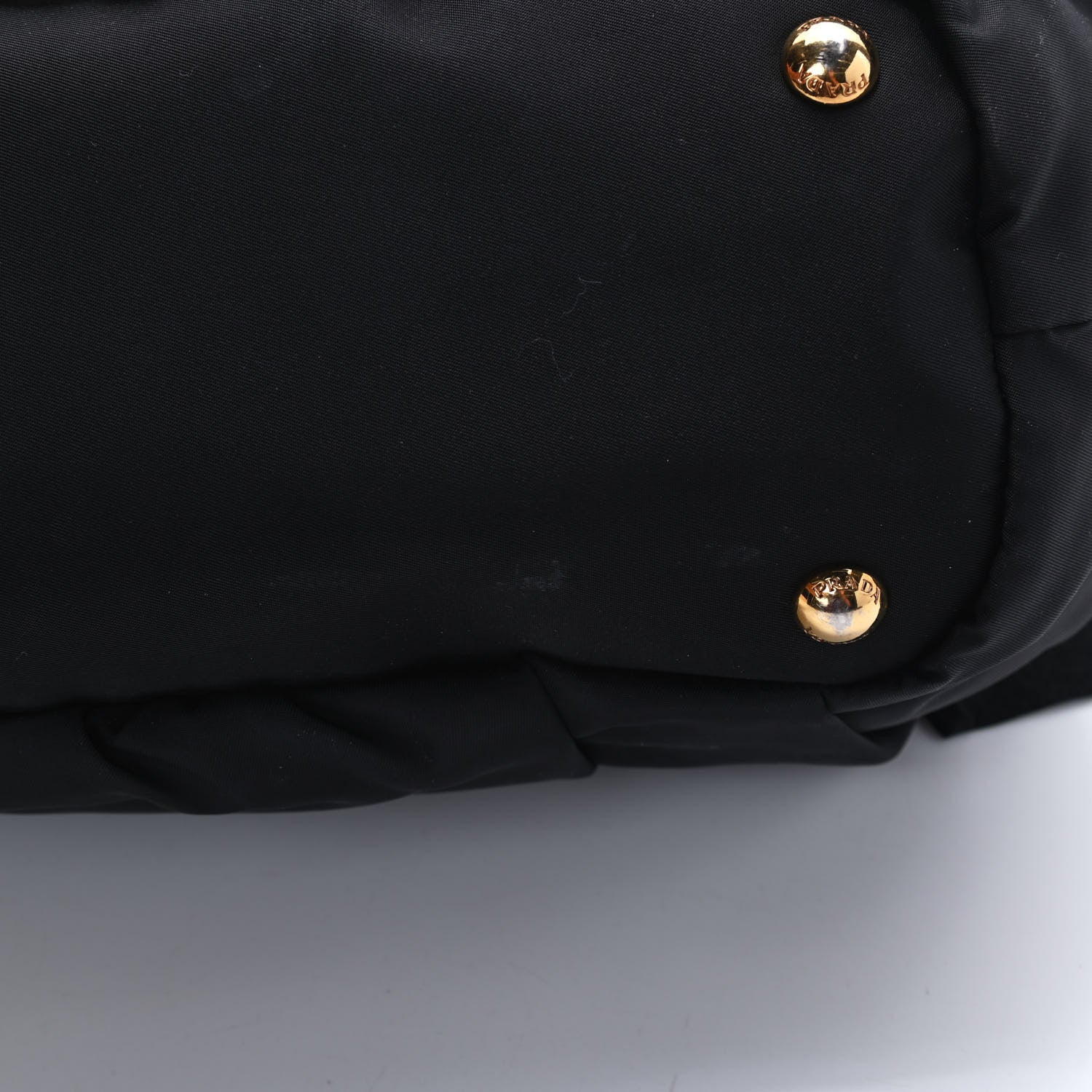 Prada Nylon Python Print Large Bow Bag Verde 11 of 12
