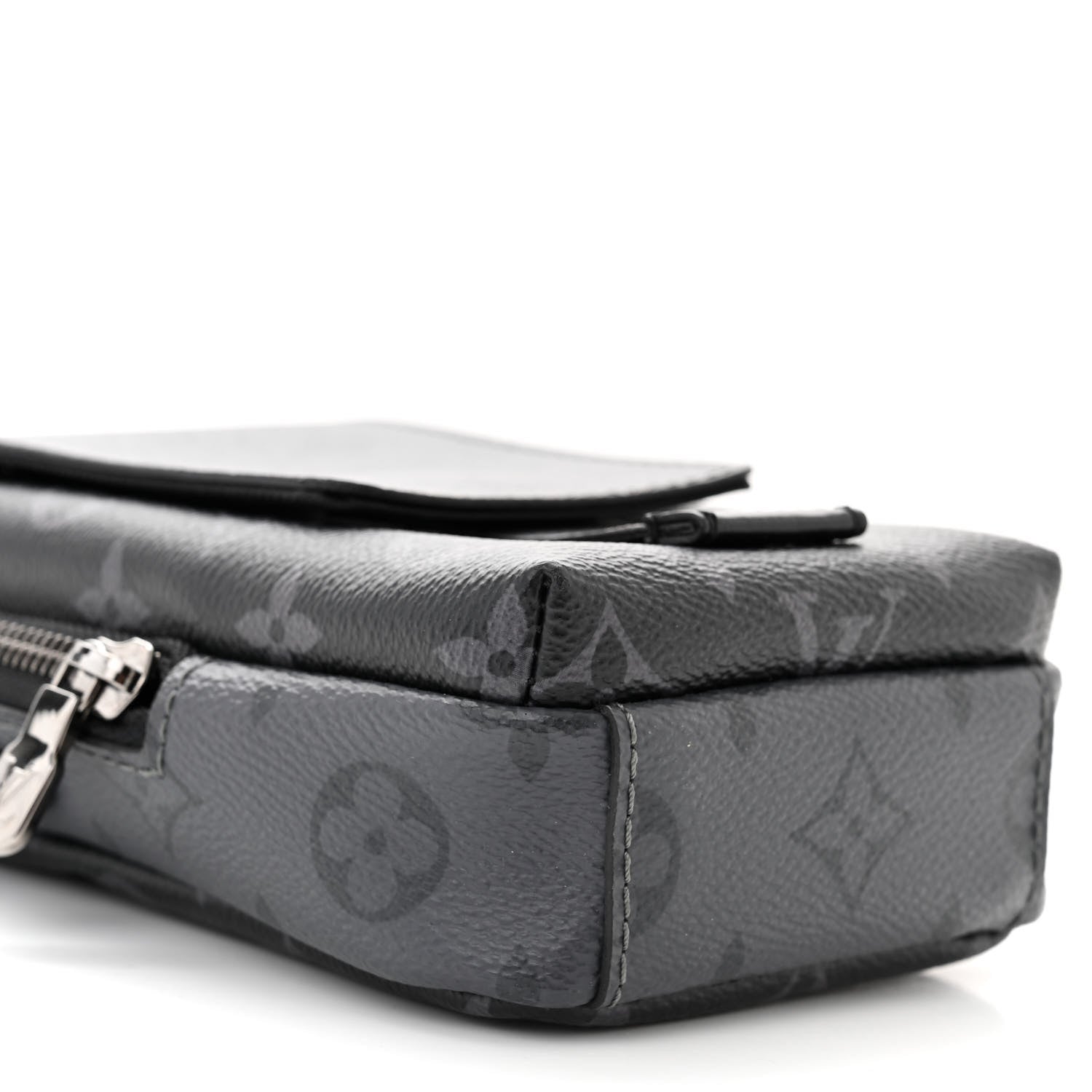 Louis Vuitton Monogram Eclipse Reverse Double Phone Pouch NM 8 of 10