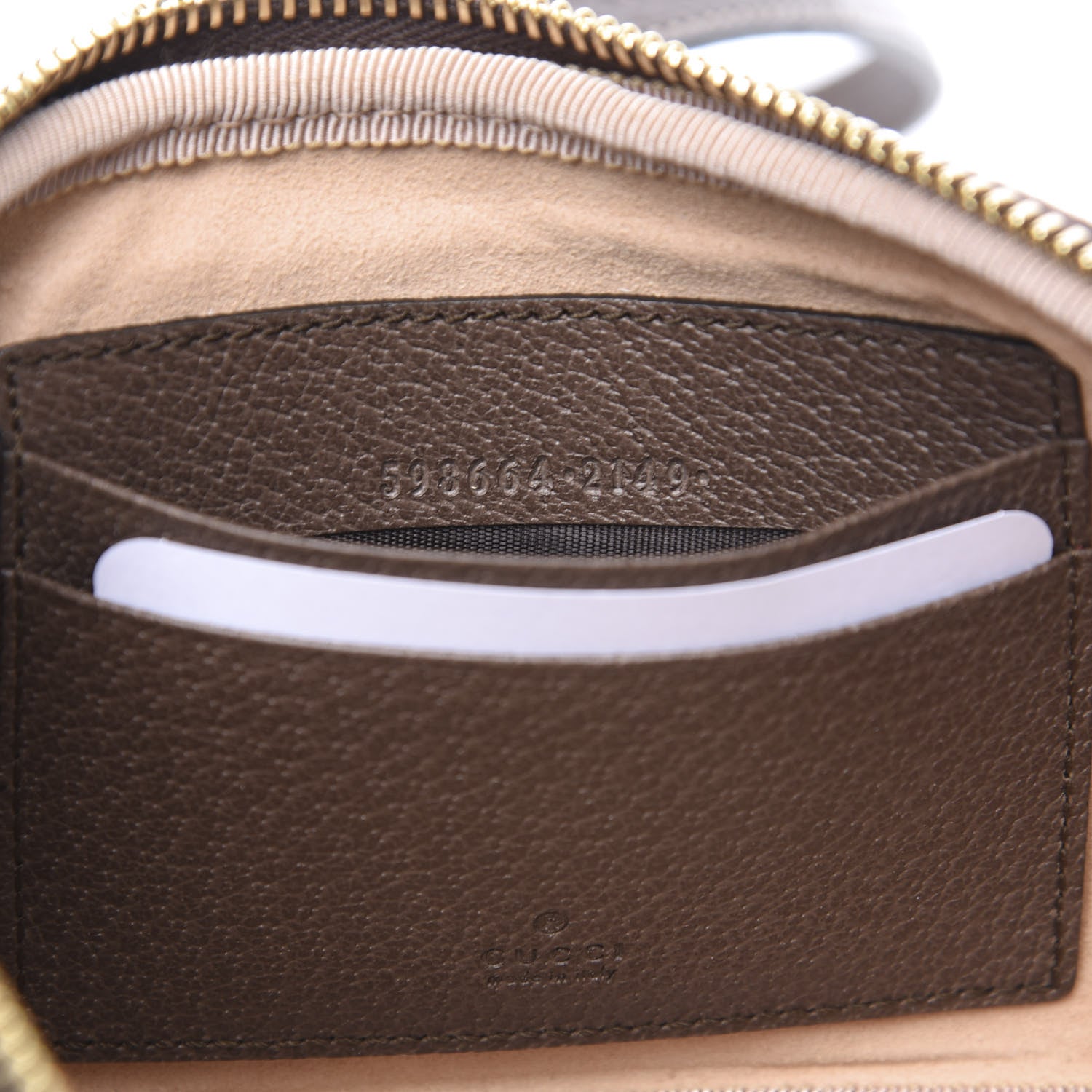 Gucci GG Supreme Monogram Web Mini Ophidia GG Bag Brown 7 of 11