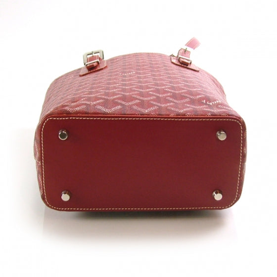Chevron Toile Marie Galante PM Red