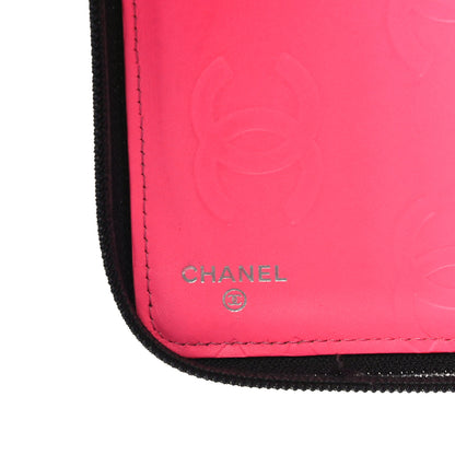 Chanel Calfskin Cambon Zip Around Organizer Wallet Black 7 of 23