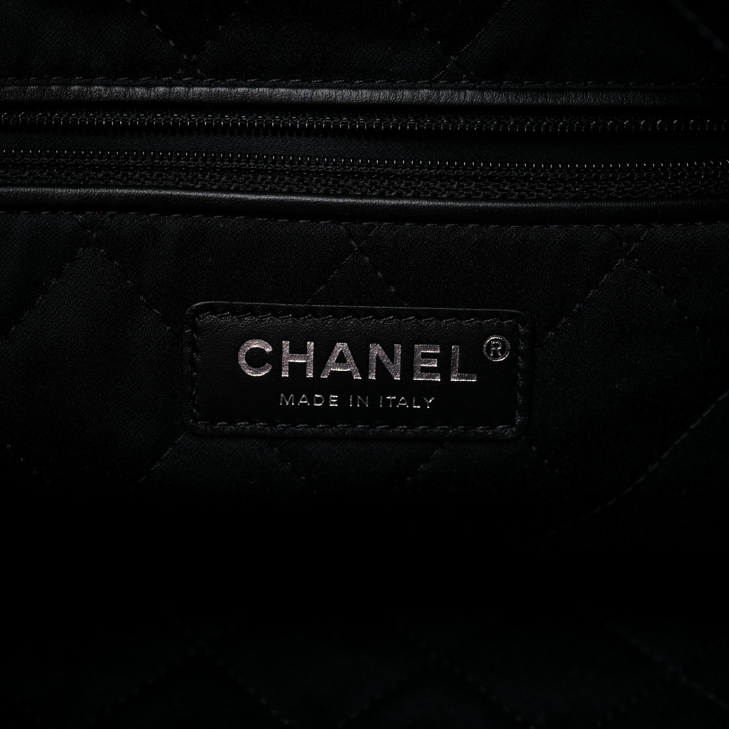 Chanel Shiny Calfskin Quilted Chanel 22 Black 7 of 10