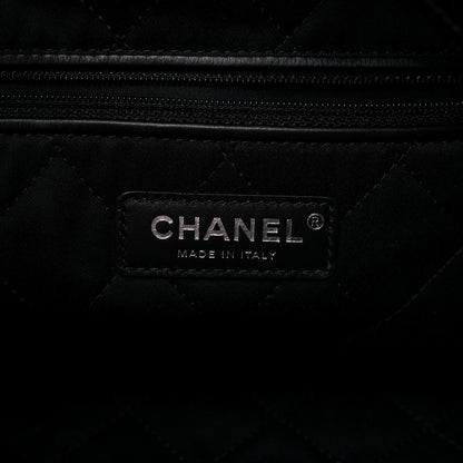 Chanel Shiny Calfskin Quilted Chanel 22 Black 7 of 10
