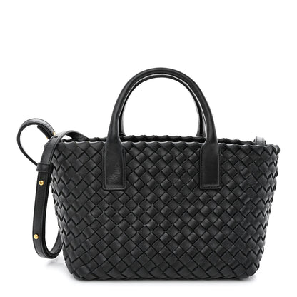 Bottega Veneta Nappa Intrecciato Mini Cabat Black 3 of 11