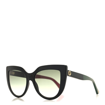 Gucci Cat Eye Sunglasses GG0164S Black 1 of 7